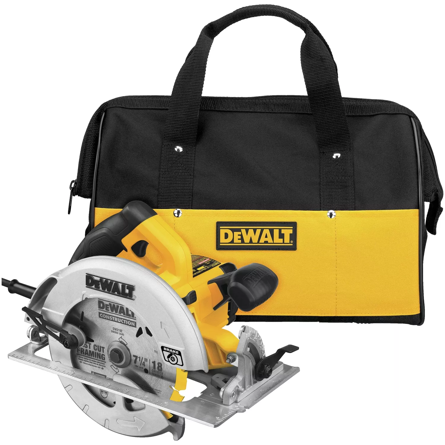 Circular Saw Kit With Brake, 7-1/4-in.