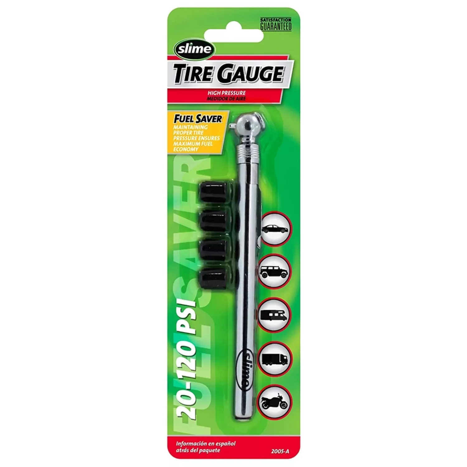 Classic Pencil Tire Gauge, 20-120 Psi