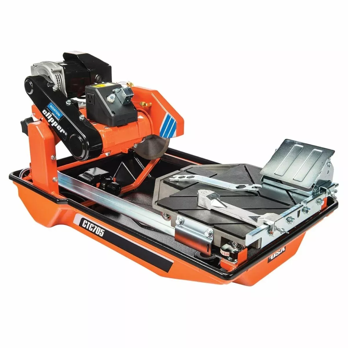 Clipper CTC Series 7″ Large Tabletop Tile Saw – Electric