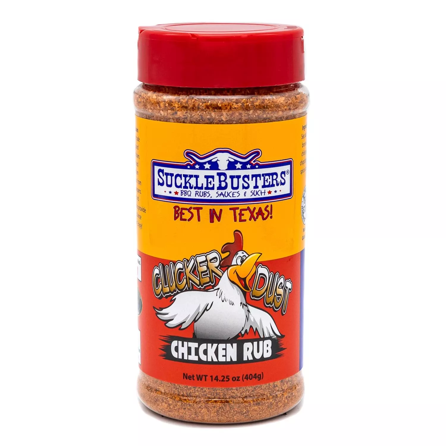 Clucker Dust Bbq Rub 14.25 Oz - Perfect For Chicken And More