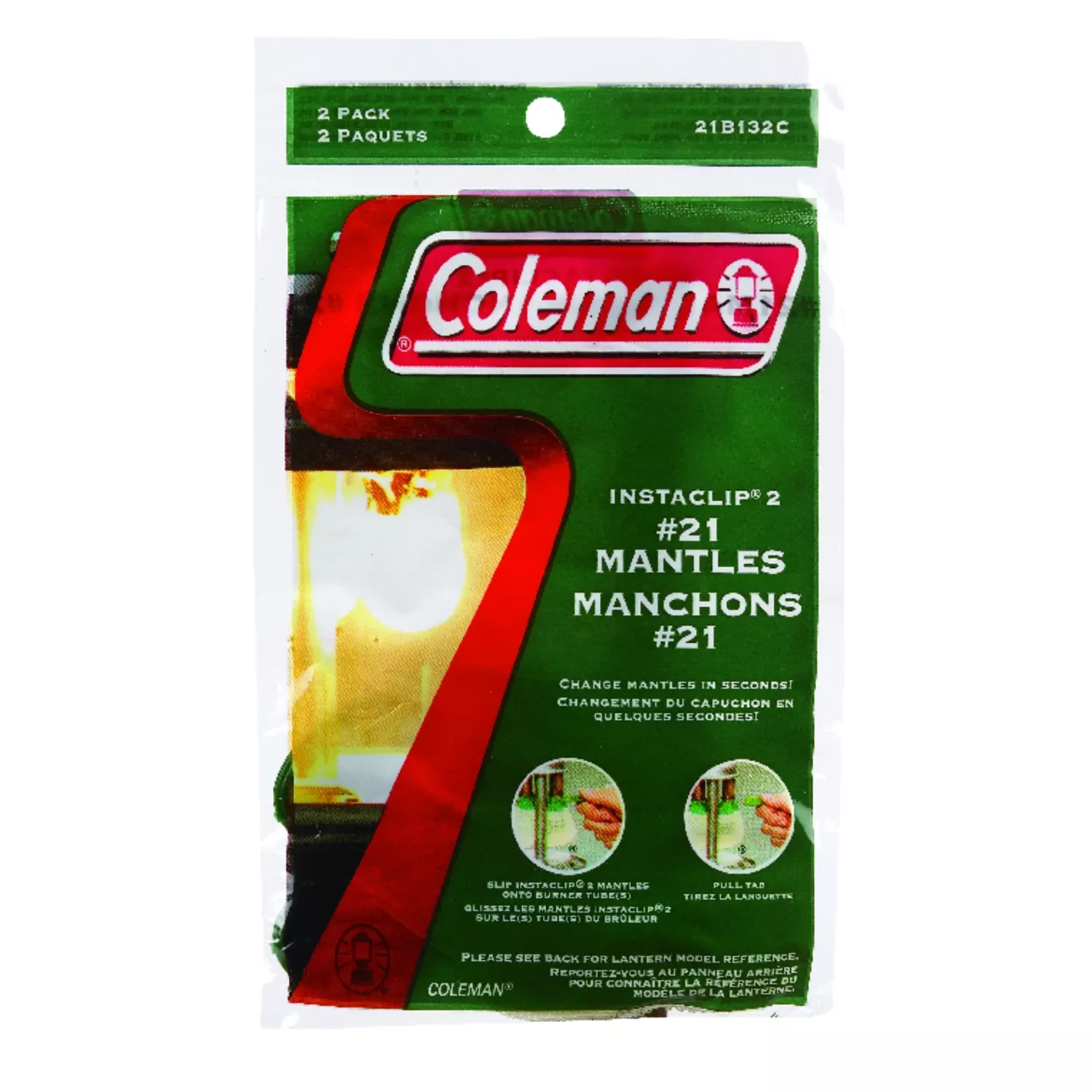 Coleman Green/white Lantern Mantle