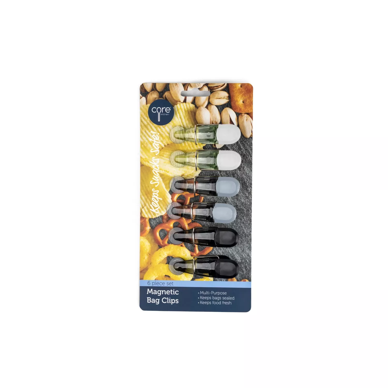 Core Kitchen Assorted Bag Clips 1 Pk