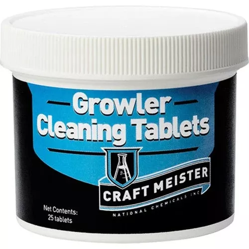 Craft Meister Growler Cleaning Tabs – 25 Pack