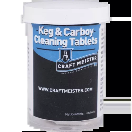 Craft Meister Keg and Carboy Cleaning Tablets