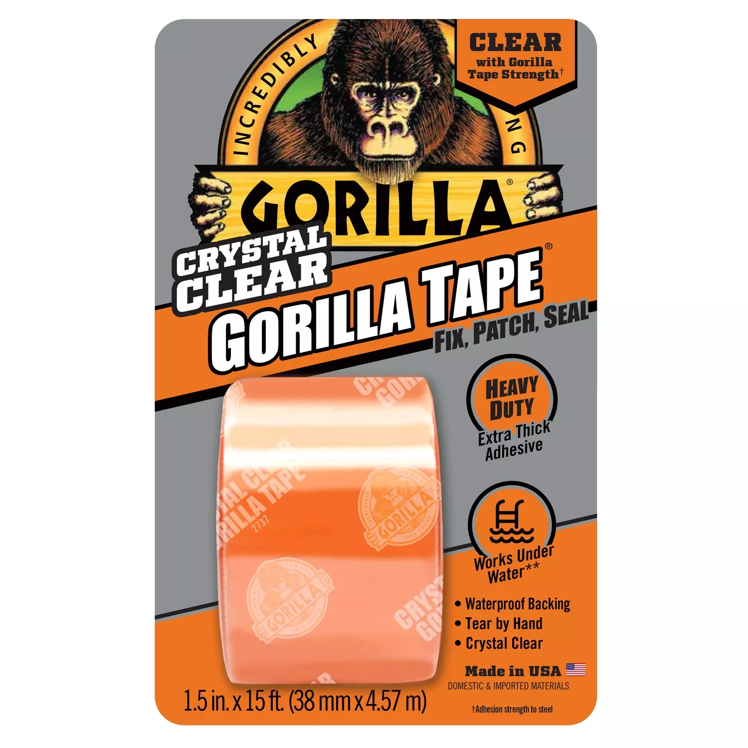 Crystal Clear Repair Tape, 5-yd.
