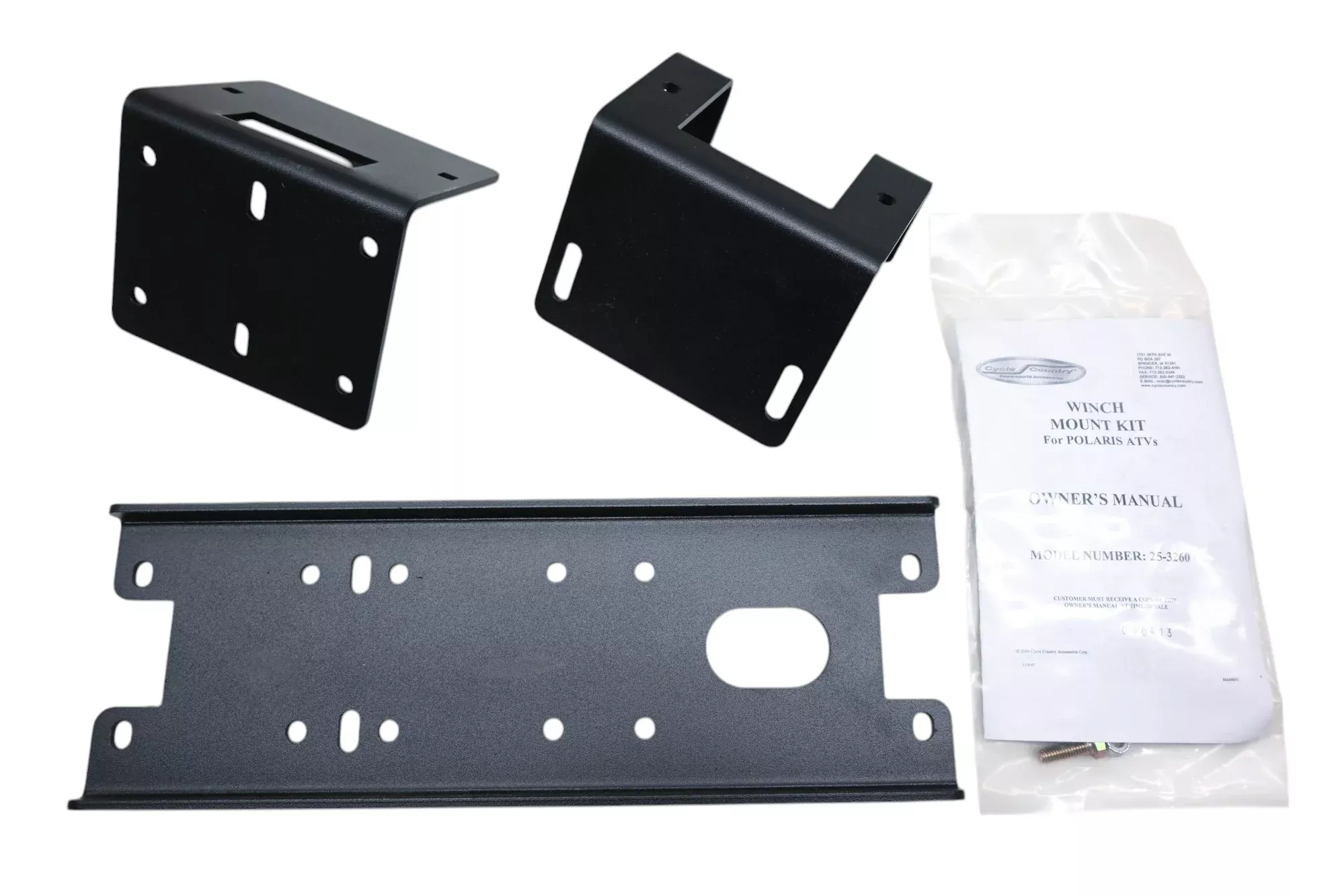 Cycle Country 25-3260 ATV Winch Mount Kit NOS