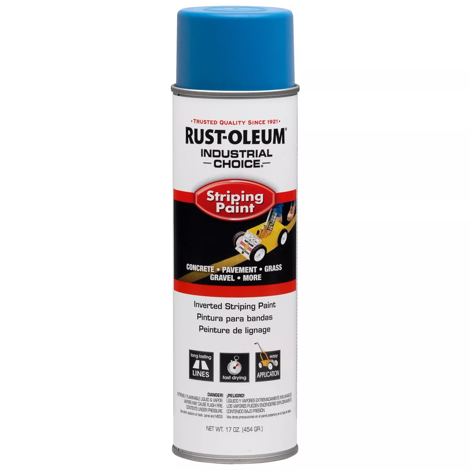 Dark Blue 18 Oz. Inverted Striping Paint