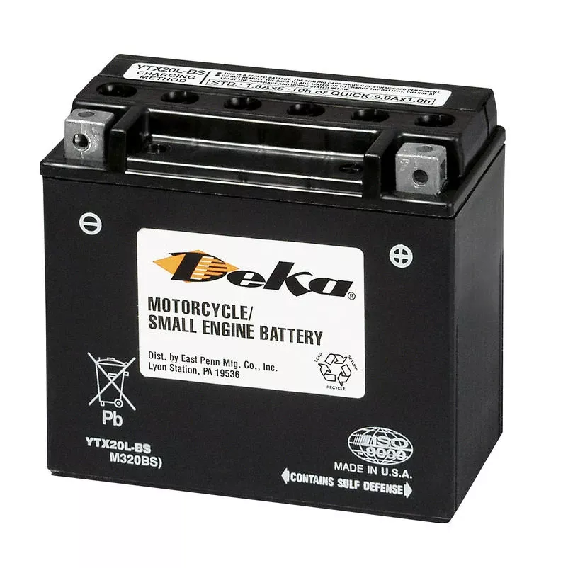 Deka Standard Agm 12 v Motorcycle & Small Engine Battery – Maintenance‑free Power