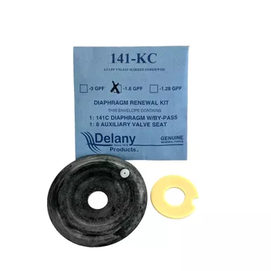 Delany 141-1.6-KC Diaphragm Renewal Kit 1.6 GPF