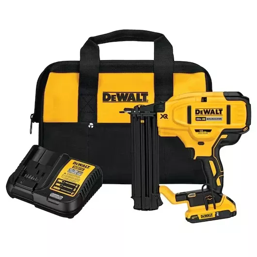 DEWALT DCN680D1 20V MAX* XR 18 GA Cordless Brad Nailer Kit