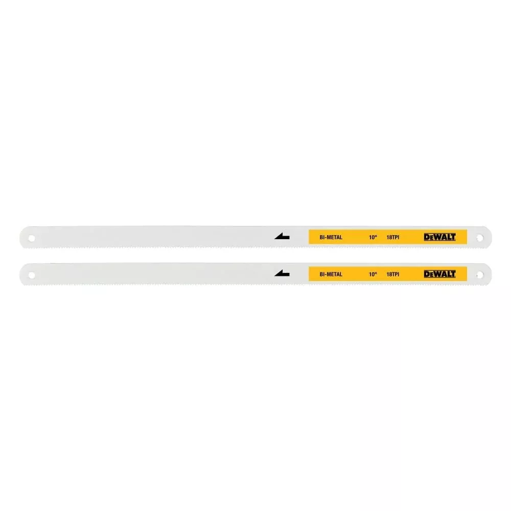 DeWalt DWHT20548 10″ BIMTL Hacksaw Blade 18T