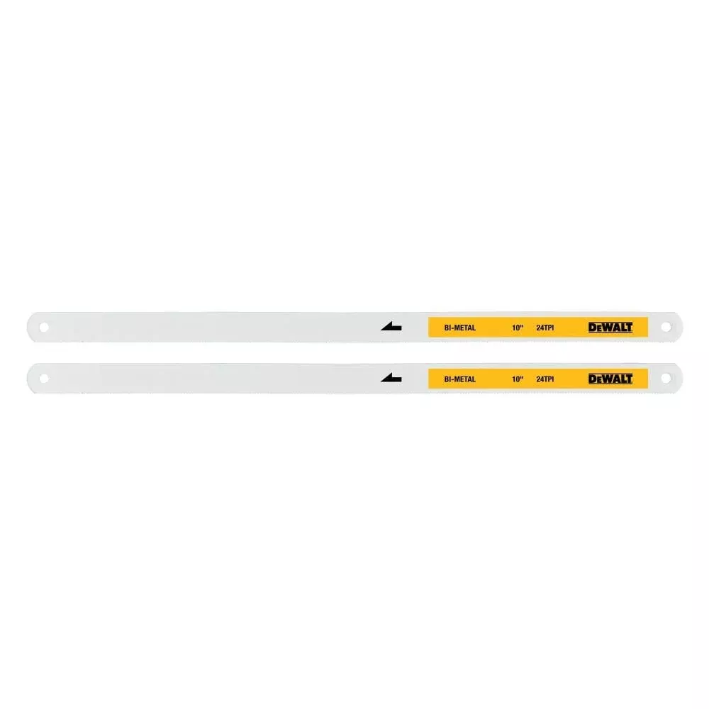 DeWalt DWHT20549 10″ BIMTL Hacksaw Blade 24T