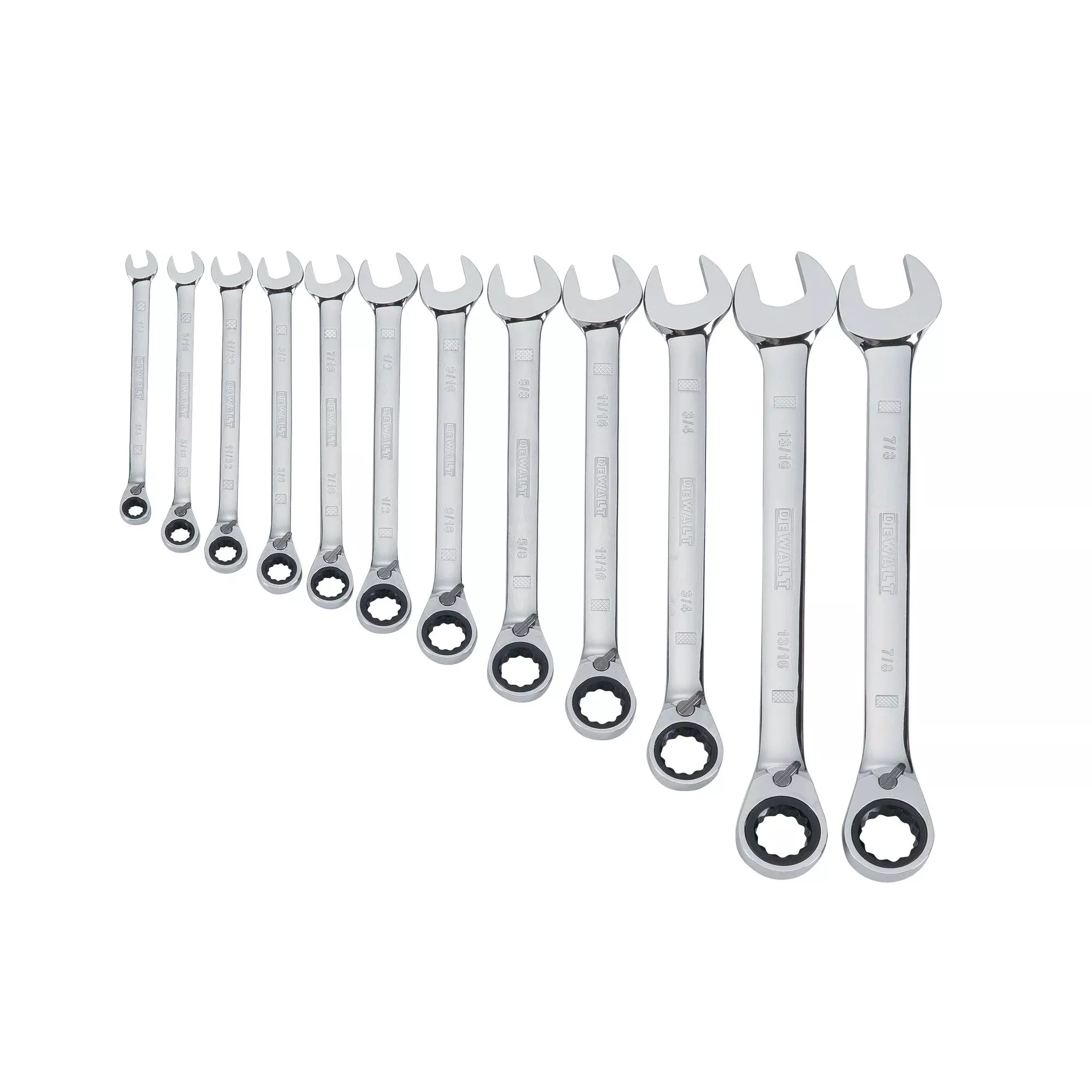 DeWalt DWMT19230 12 Piece Ratcheting Metric Wrench Set