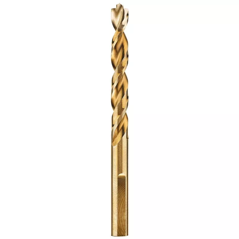 Dewalt Elite Series 7/32″ Cobalt Steel Pilot Point Drill Bit – 3.75″ Round Shank