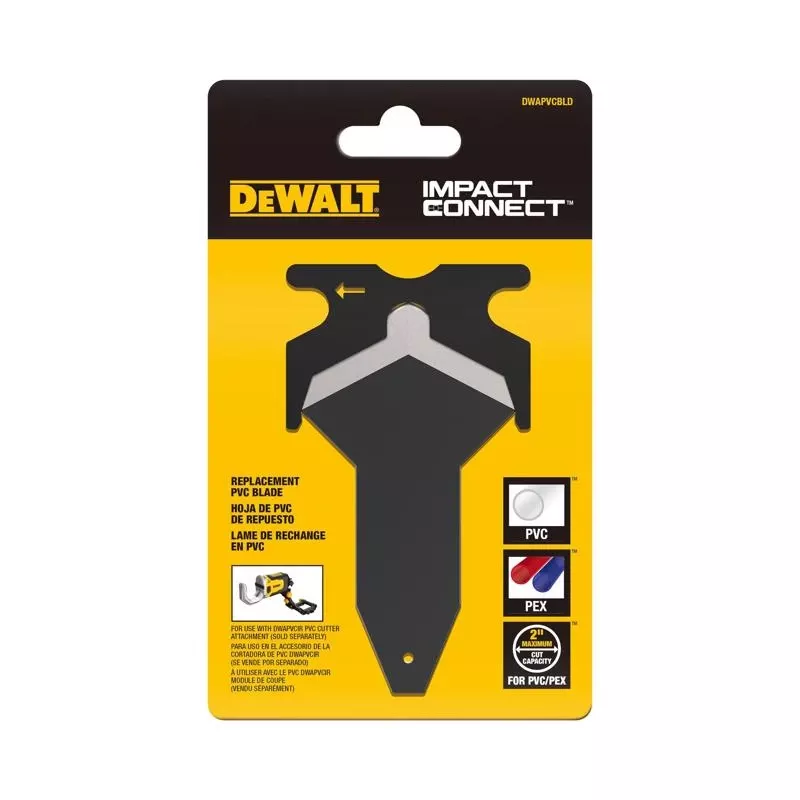 Dewalt Impact Connect 2 Inch Pipe Cutter Replacement Blade Black 1 Piece
