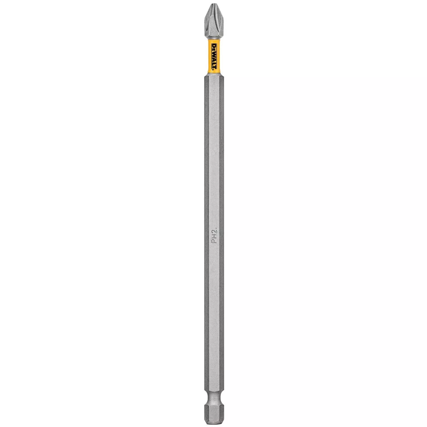Dewalt Max Fit Phillips #2 X 6 In. L Screwdriver Bit Steel 1 Pk