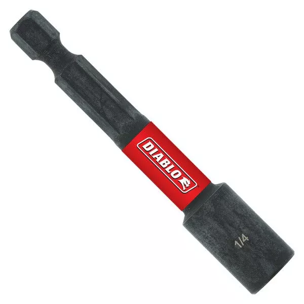 Diablo DNTSL14B 1/4″ x 2-9/16″ Magnetic Nut Driver (Bulk)