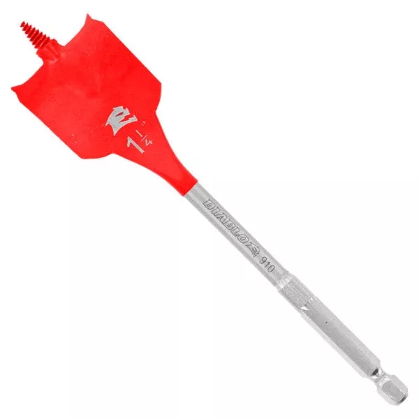 Diablo DSP2150-P2 1-1/4″ x 6″ Spade Bits for Wood (2-Pack)