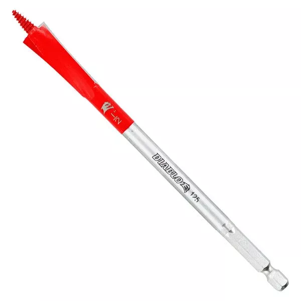 Diablo DSPD4010 1/2″ x 6″ Demo Demon™ Spade Bit for Nail-Embedded Wood