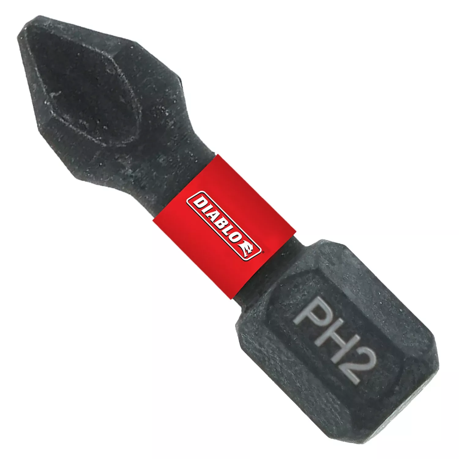 Diablo Phillips #2 X 1 In. L Driver Bit Black Oxide 5 Pk