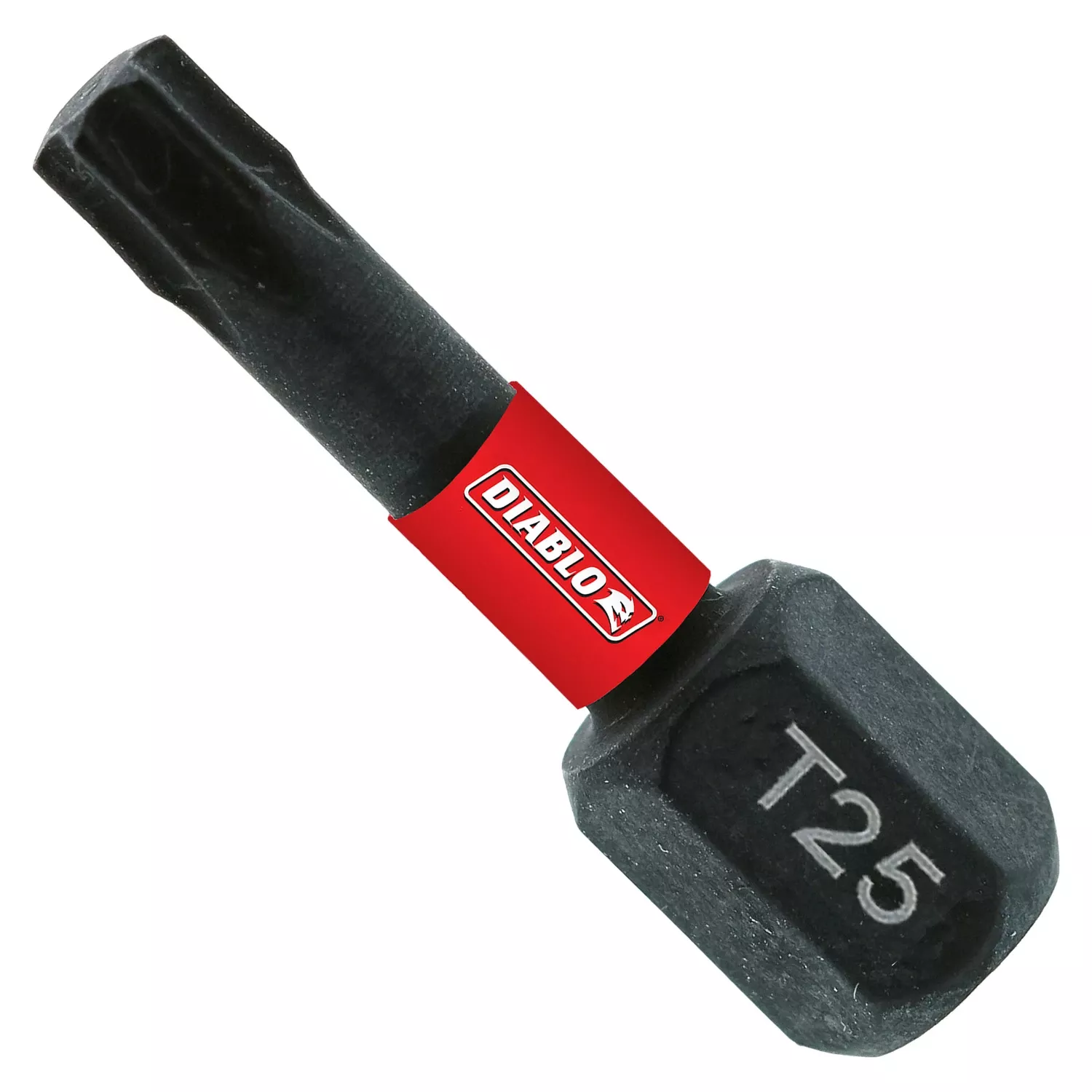 Diablo Torx #25 X 1 In. L Driver Bit Black Oxide 5 Pk
