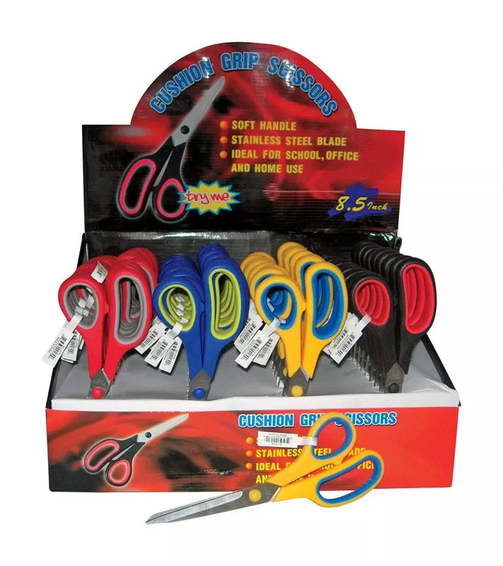 Diamond Visions Stainless Steel Soft Grip Scissors 1 Pc