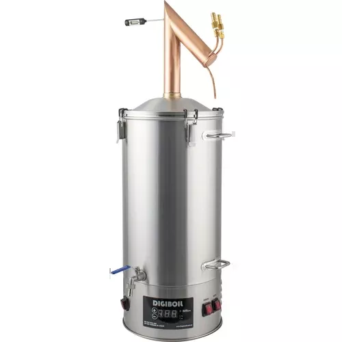 DigiBoil 35L Distilling Kit – Includes Copper Pot Still Condenser