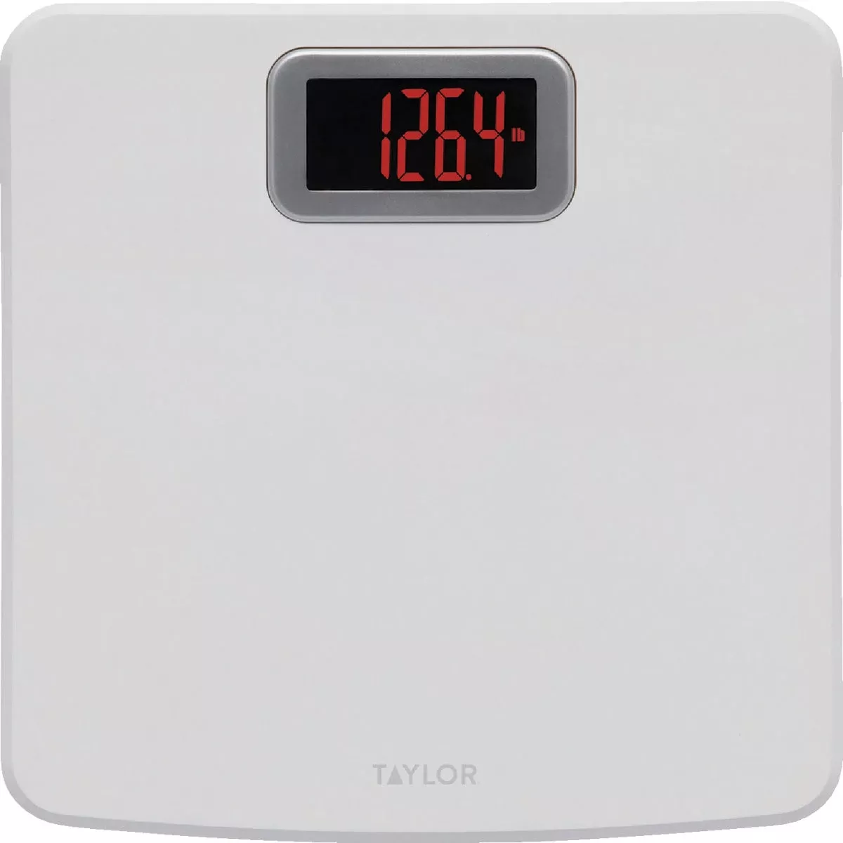 Digital Bath Scale, White, Red Led Display