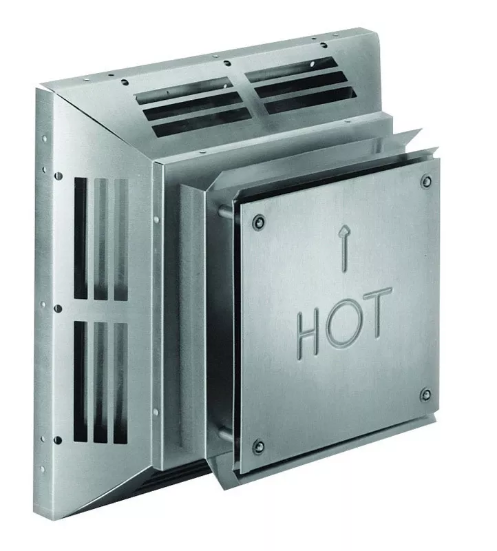Directvent 4 In. Diameter Aluminum Stove Vent Horizontal Termination Cap