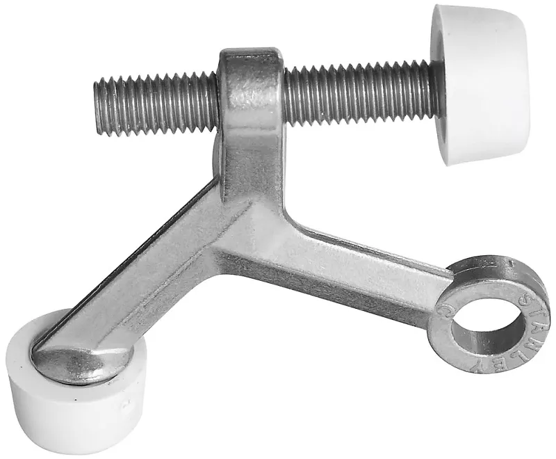 Door Stop, Hinge Pin, Satin Nickel