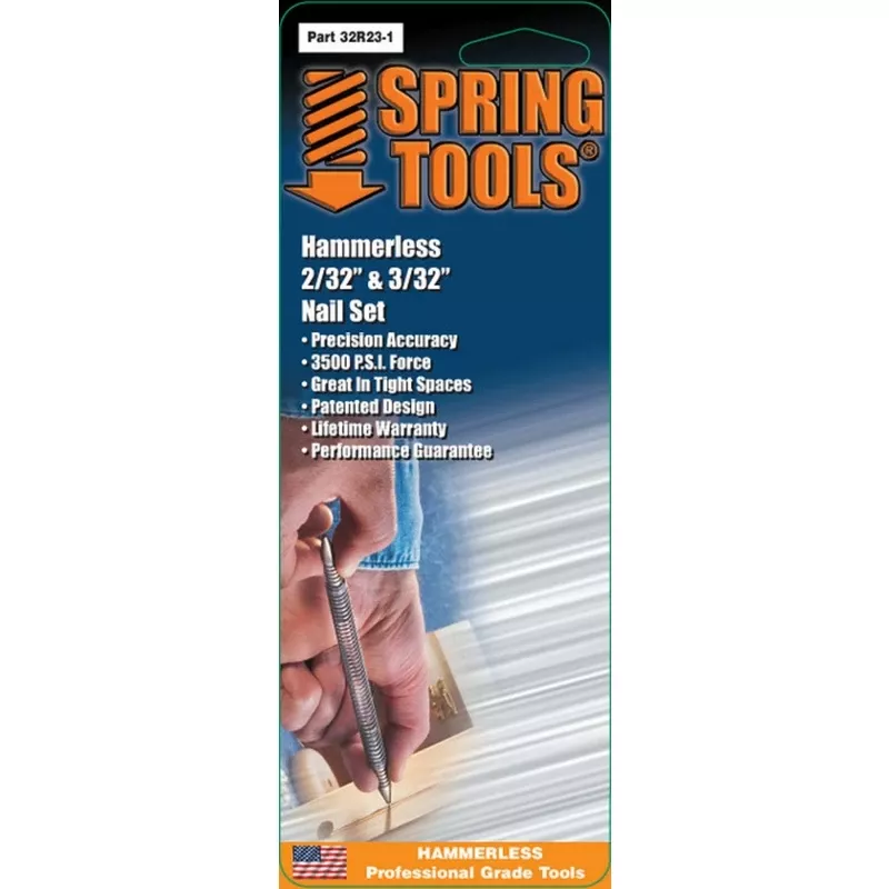 Double Ended Nail Set 2/32 & 3/32 In. - Model 32r23-1