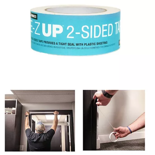 Double Sided Tape For Plastic Sheeting- 2" x 60'