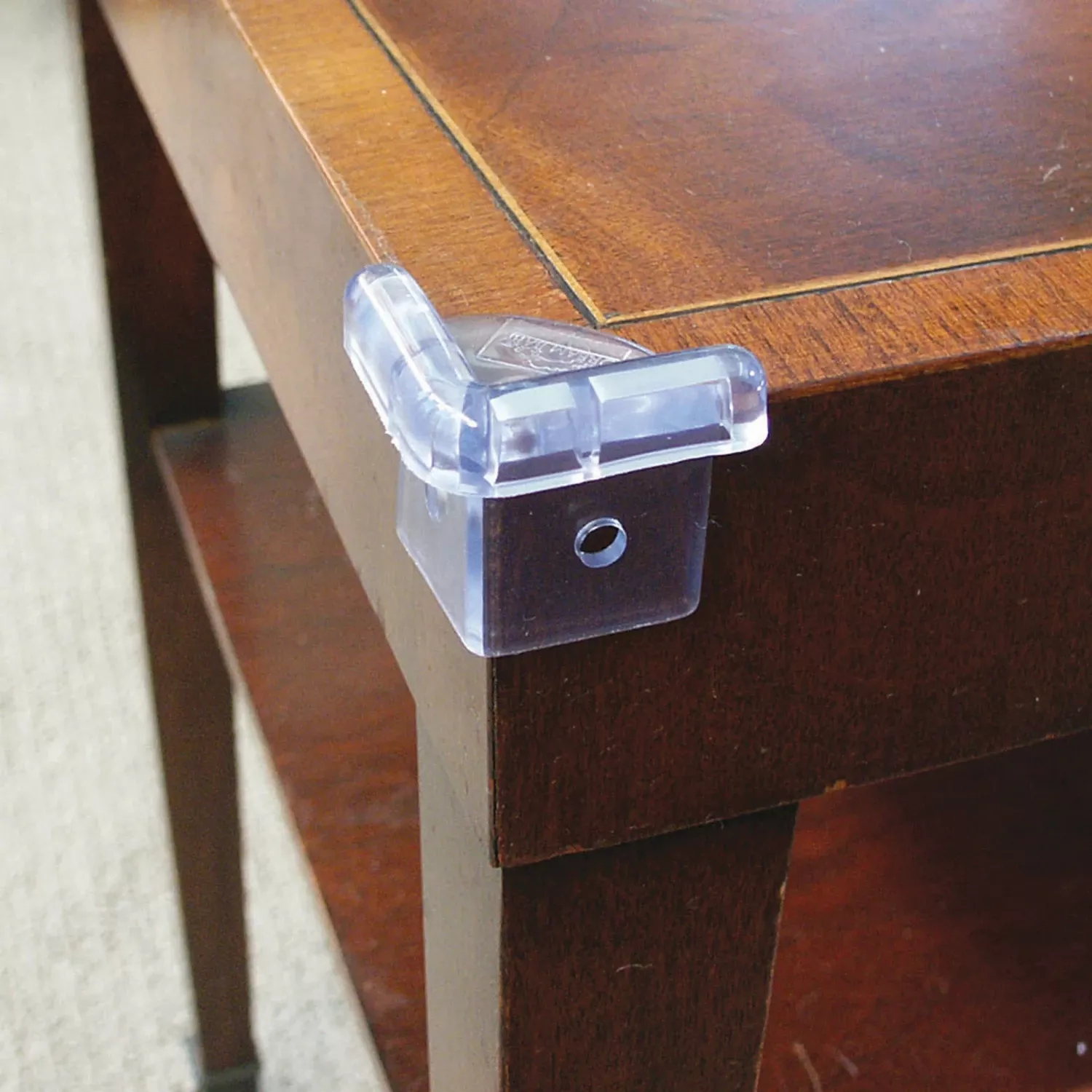 Dreambaby Clear Plastic Corner Cushions 4 Pk