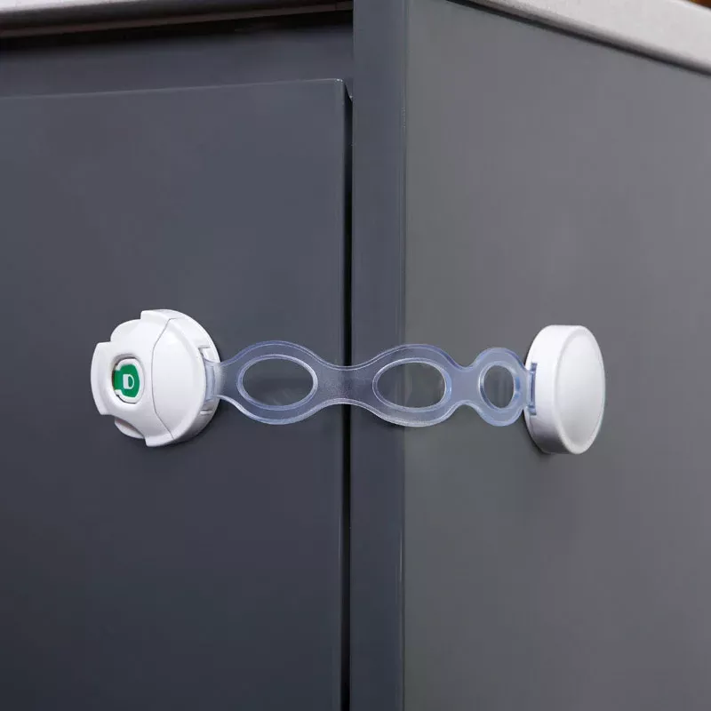 Dreambaby Ezy-check White Plastic Safety Latch 1 Pk