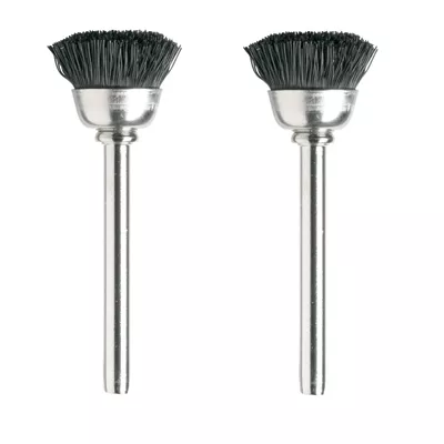 Dremel 1/2 In. X 1-3/4 In. L Nylon Brush 2 Pk