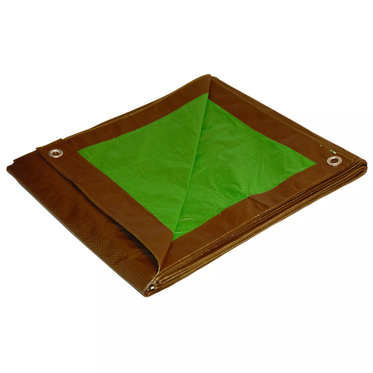 Dry Top 20 Ft. W X 20 Ft. L Medium Duty Reversible Polyethylene Tarp Brown/green