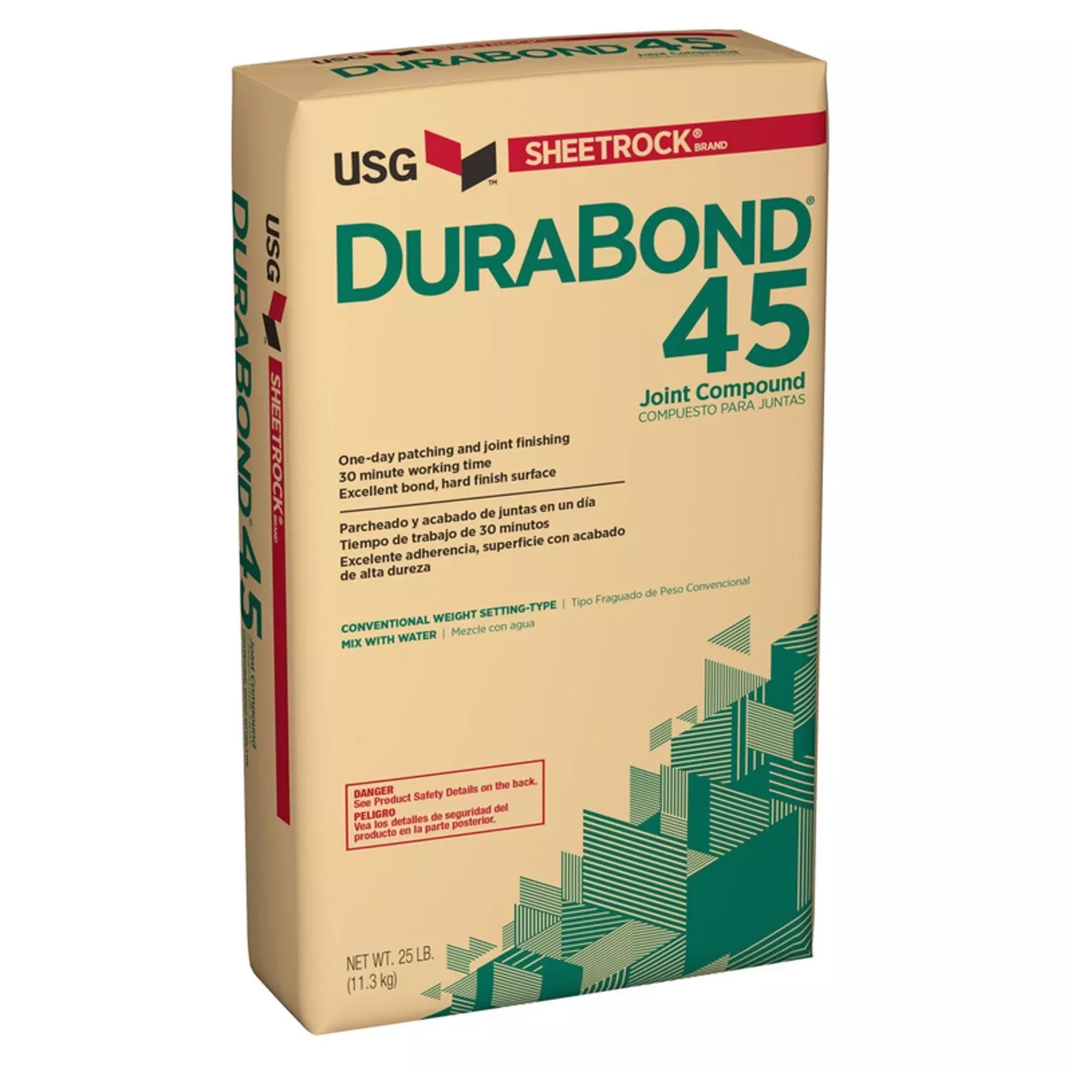 Durabond 45 Wallboard Joint Compound, 25 Lb. Bag