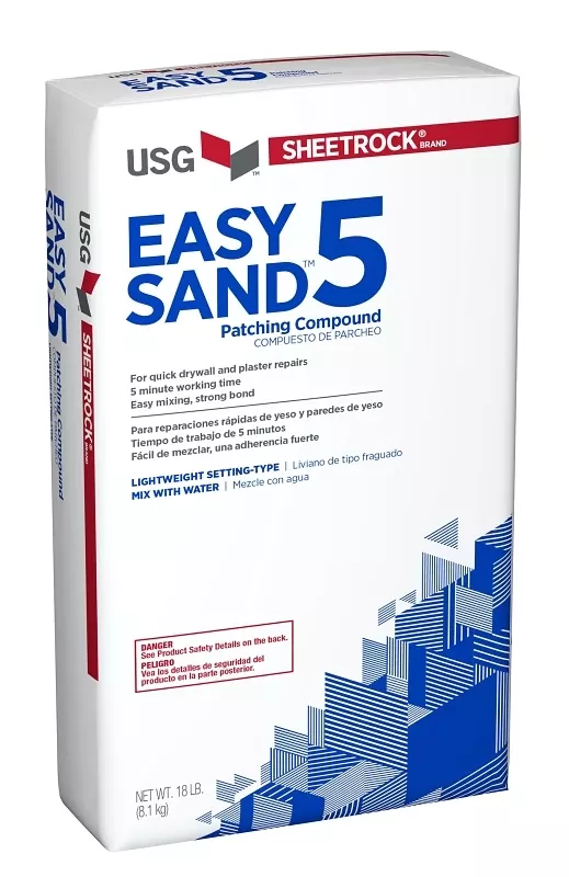 Easy Sand 5 Joint Compound, Lightweight, 18 Lbs.