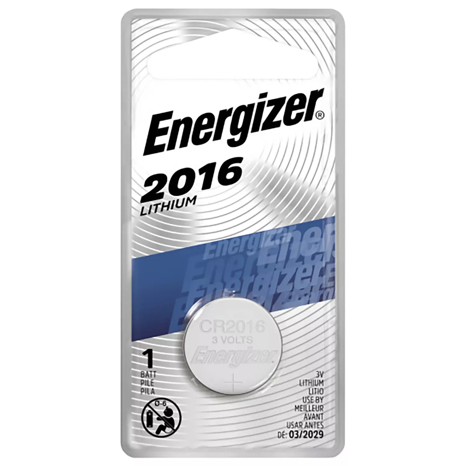 Energizer Lithium 2016 3 V Keyless Entry Battery 1 Pk