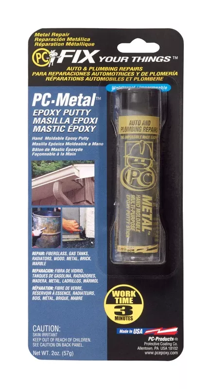 Epoxy Metal Repair Putty, 2-oz.