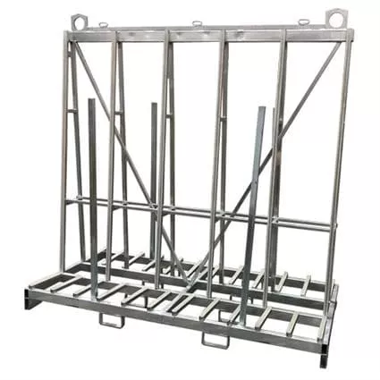 Extra Tall A Frame Double Sided Transport Cart 92″ X 43″ X 94″