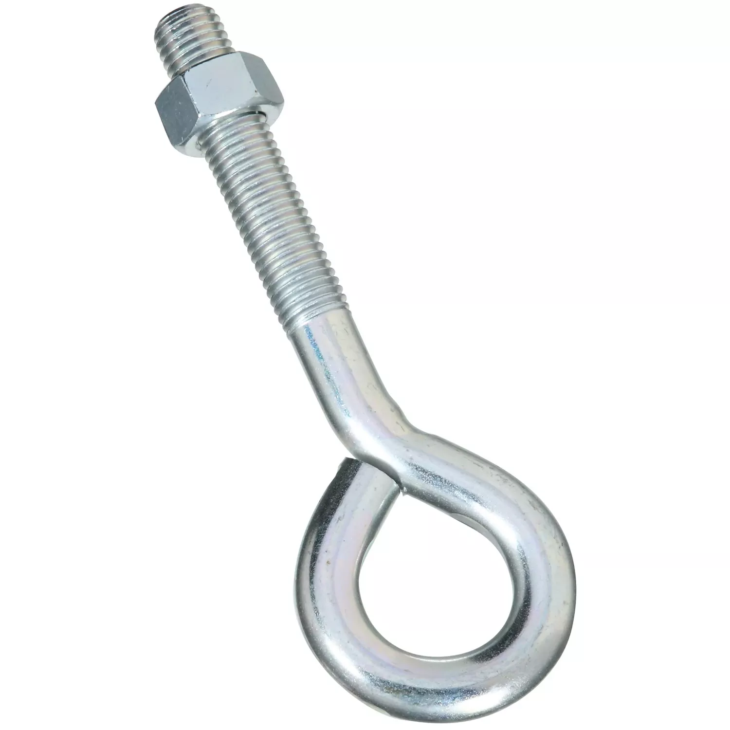 Eye Bolt With Hex Nut, Zinc, 3/4 X 8 In.
