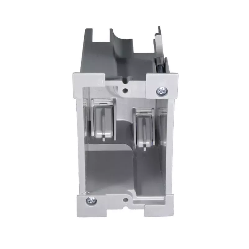 Ez Box Old Work 18 Cubic Inch Rectangle Pvc 1 Gang Switch Box Gray