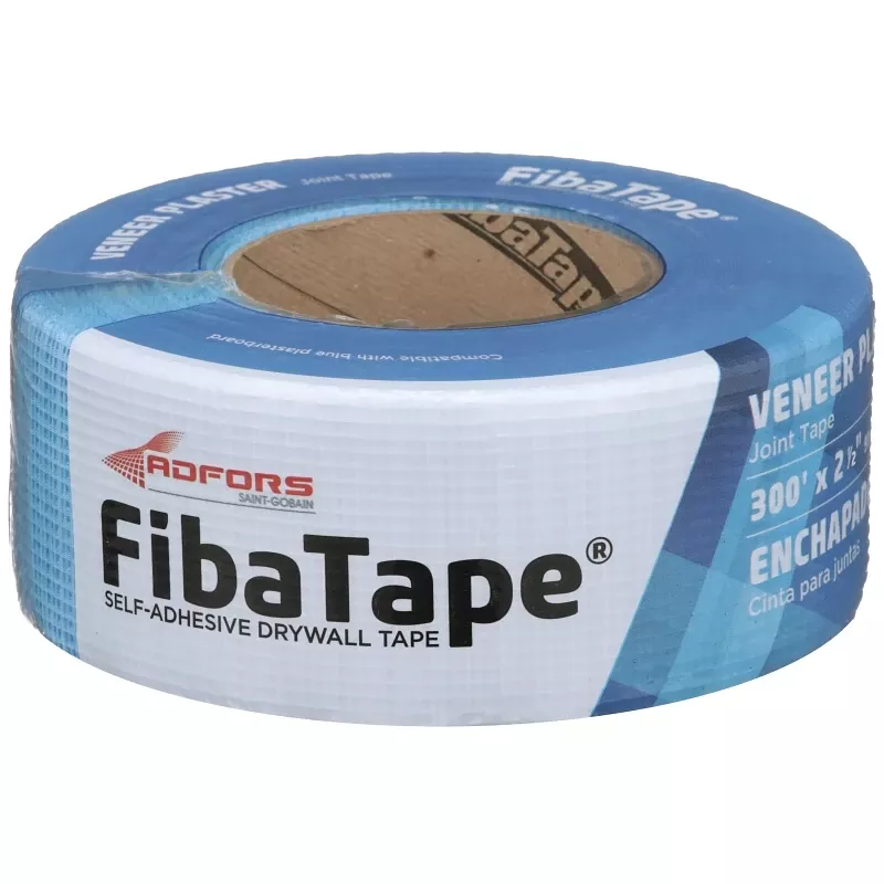 Fibatape Veneer Plaster Joint Tape, Blue, 2-3/8-in. X 300-ft.