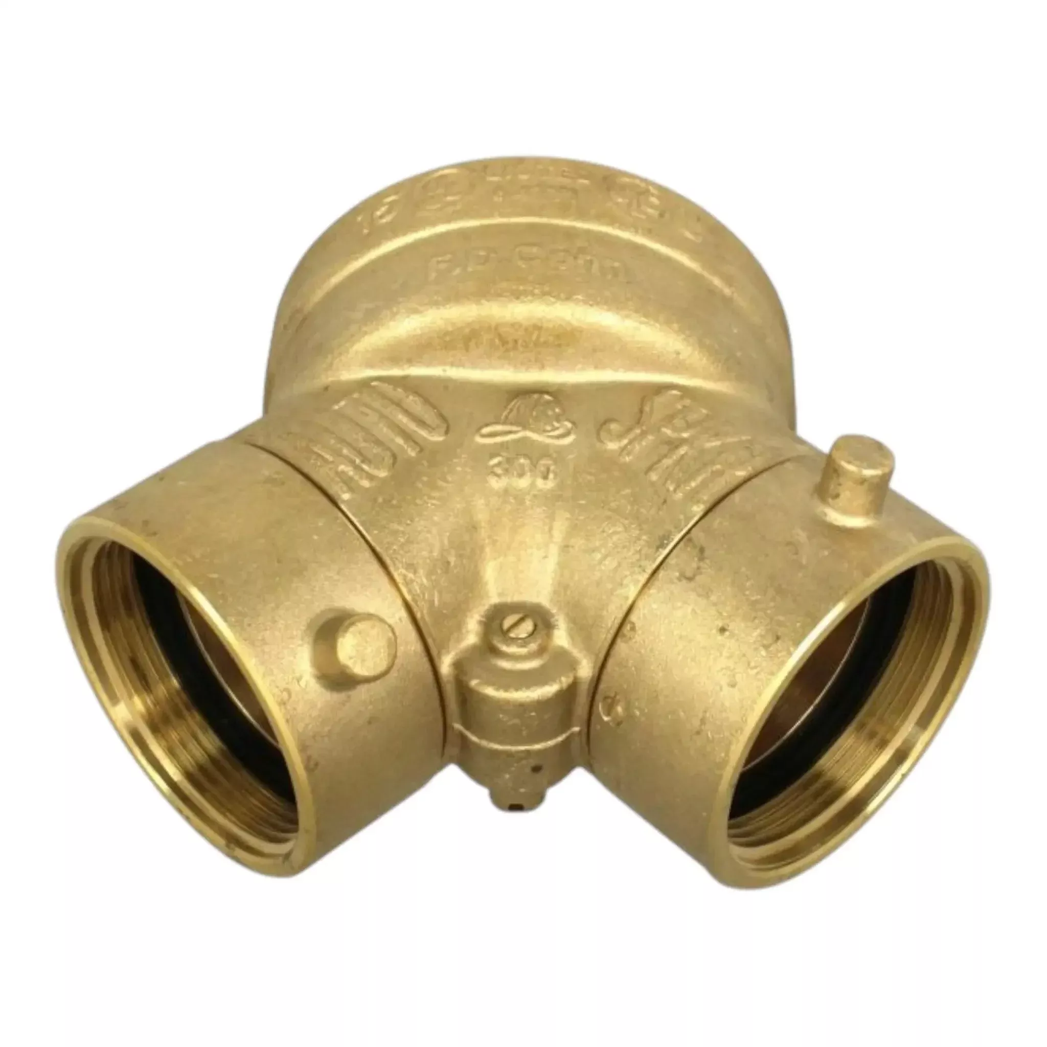 Fire Department Connection (FDC) Brecco 4″ x 2.5″ x 2.5″ Brass Connection for Fire Sprinkler Systems
