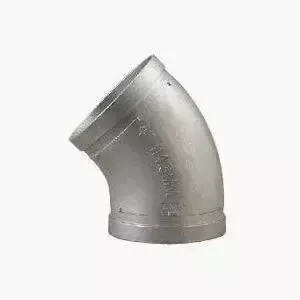 Fire Protection Grooved 45° Elbow VG211 Corrosion-Resistant