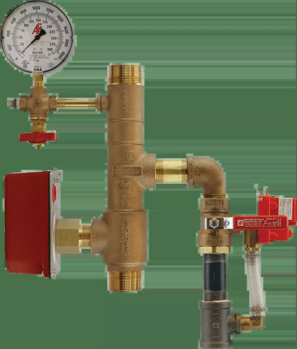 Fire Protection Manifold: AGF RiserPACK Residential System