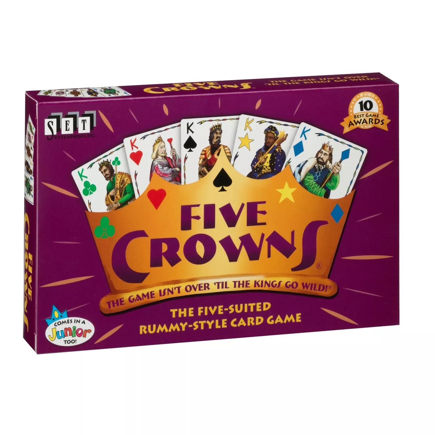 Five Crowns Card Game Multicolored 116 Pieces Model 4001