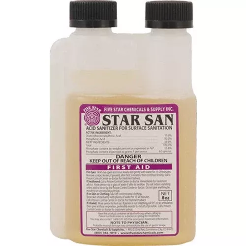 Five Star Star San No-Rinse Sanitizer – High-Foaming Acid Anionic