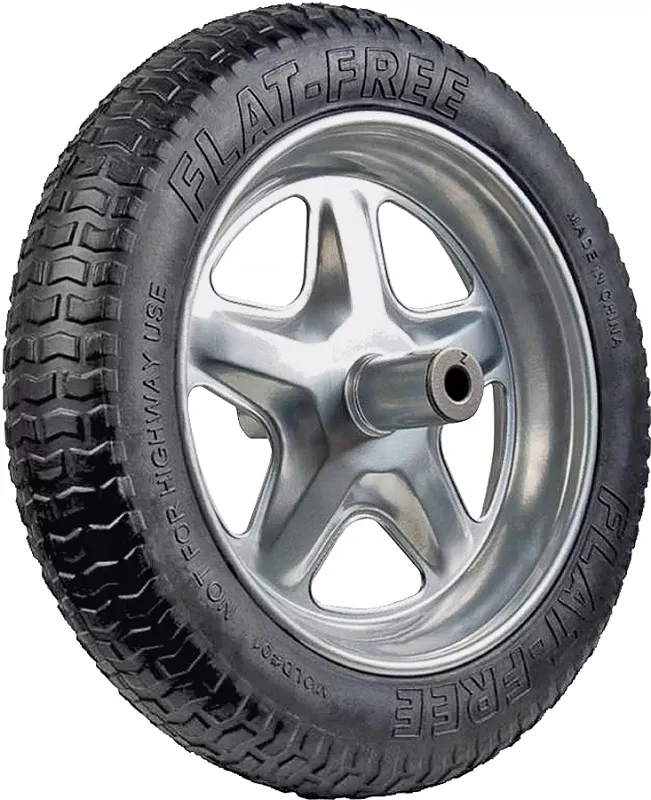 Flat-free Wheelbarrow Tire, 16-in.